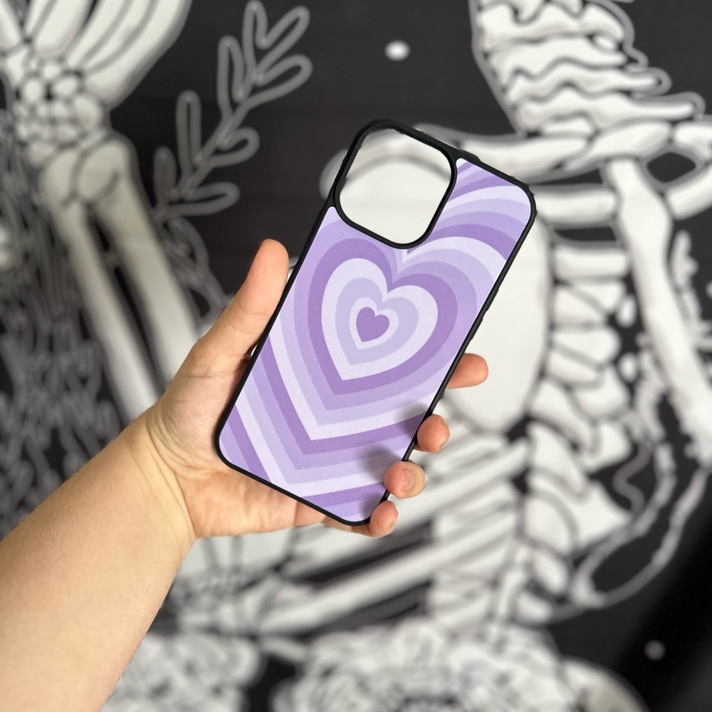 Purple Hearts Iphone 13 Pro Max Case